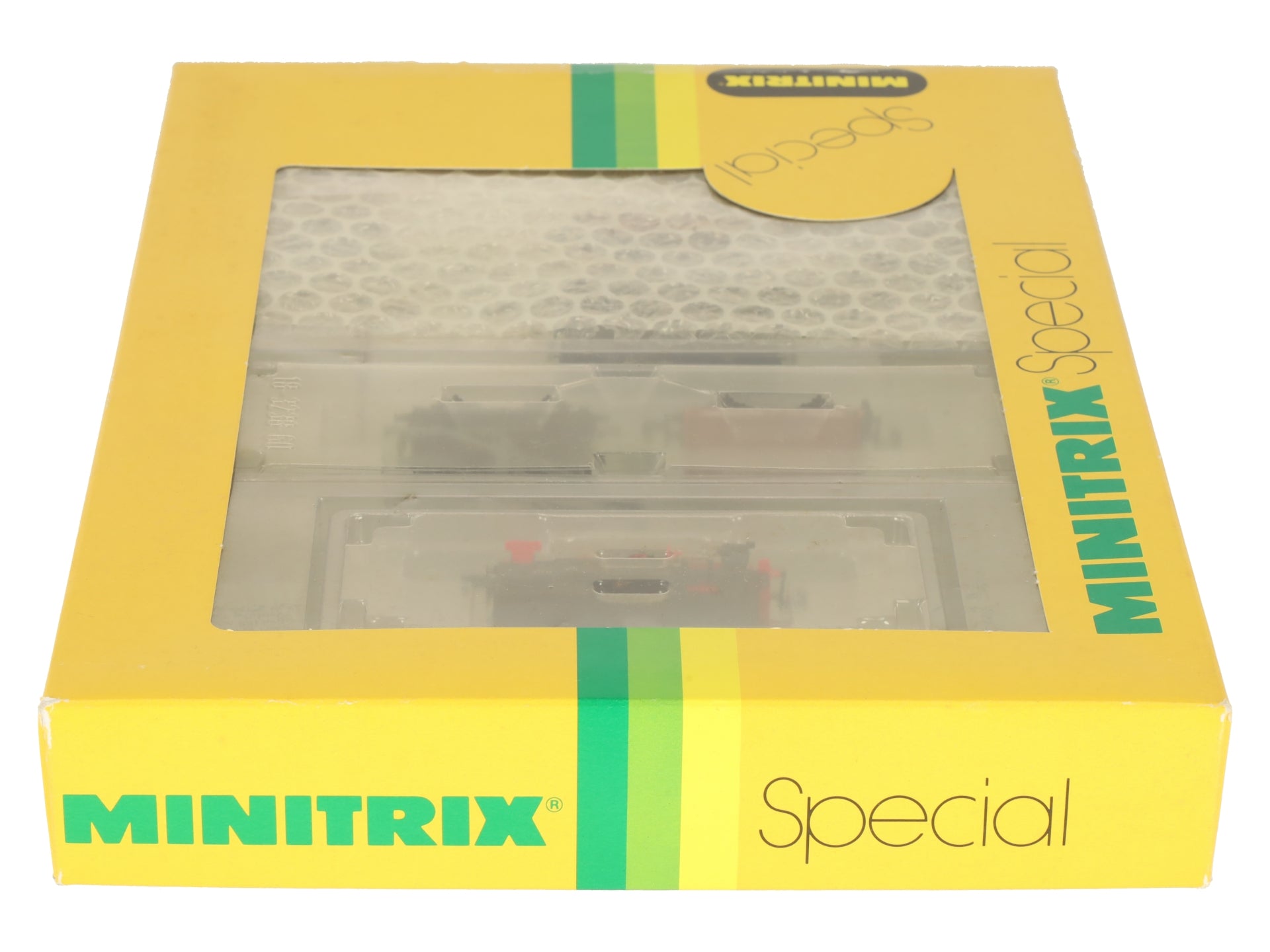 Trix 11018 N Minitrix Special Steam Locomotive & Freight Car Set LN/Box