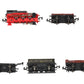 Trix 11018 N Minitrix Special Steam Locomotive & Freight Car Set LN/Box