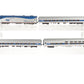 Kato 106-6285-DCC N Amtrak Amfleet GE P42 Phase VI N Gauge Diesel Train Set LN/Box