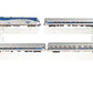 Kato 106-6285-DCC N Amtrak Amfleet GE P42 Phase VI N Gauge Diesel Train Set LN/Box