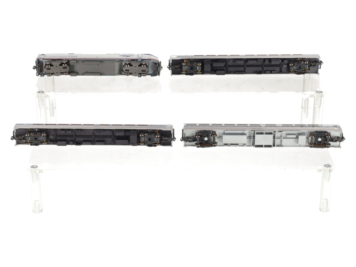 Kato 106-6285-DCC N Amtrak Amfleet GE P42 Phase VI N Gauge Diesel Train Set LN/Box