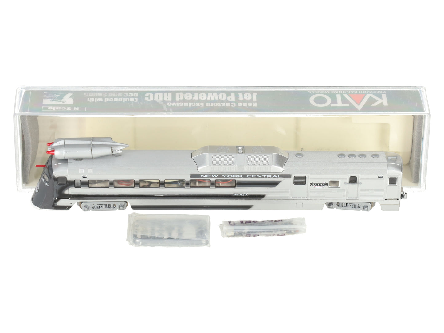 Kato M-497 N Scale New York Central Jet Powered RDC w/ DCC & Sound EX/Box