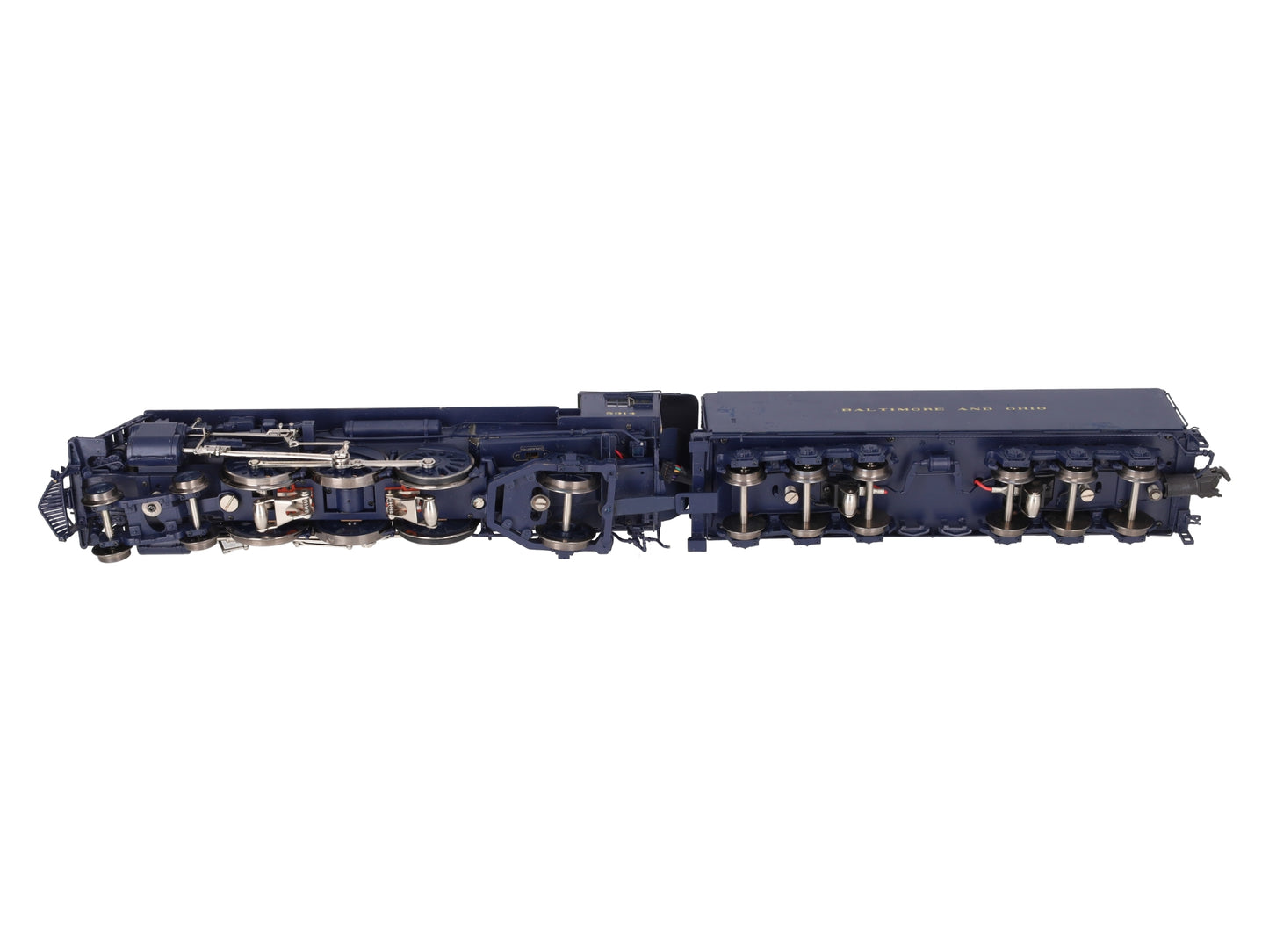 3rd Rail 5314 O BRASS B&O P-7E 4-6-2 Pacific Steam Loco & Tender - 3 Rail VG/Box