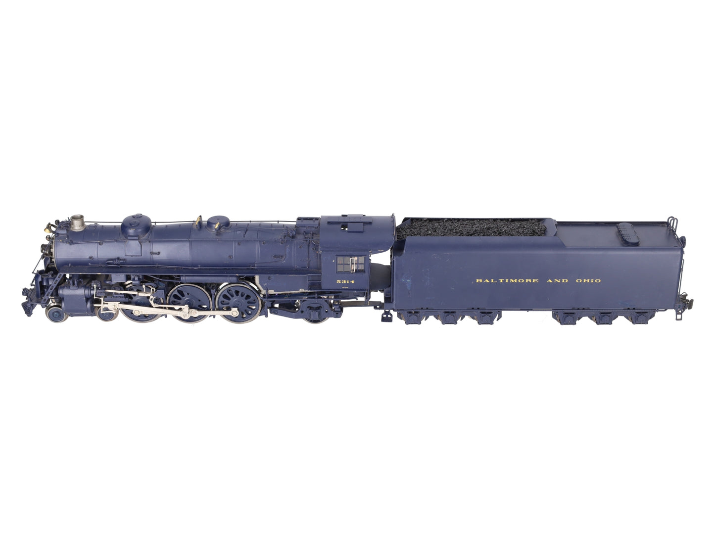 3rd Rail 5314 O BRASS B&O P-7E 4-6-2 Pacific Steam Loco & Tender - 3 Rail VG/Box
