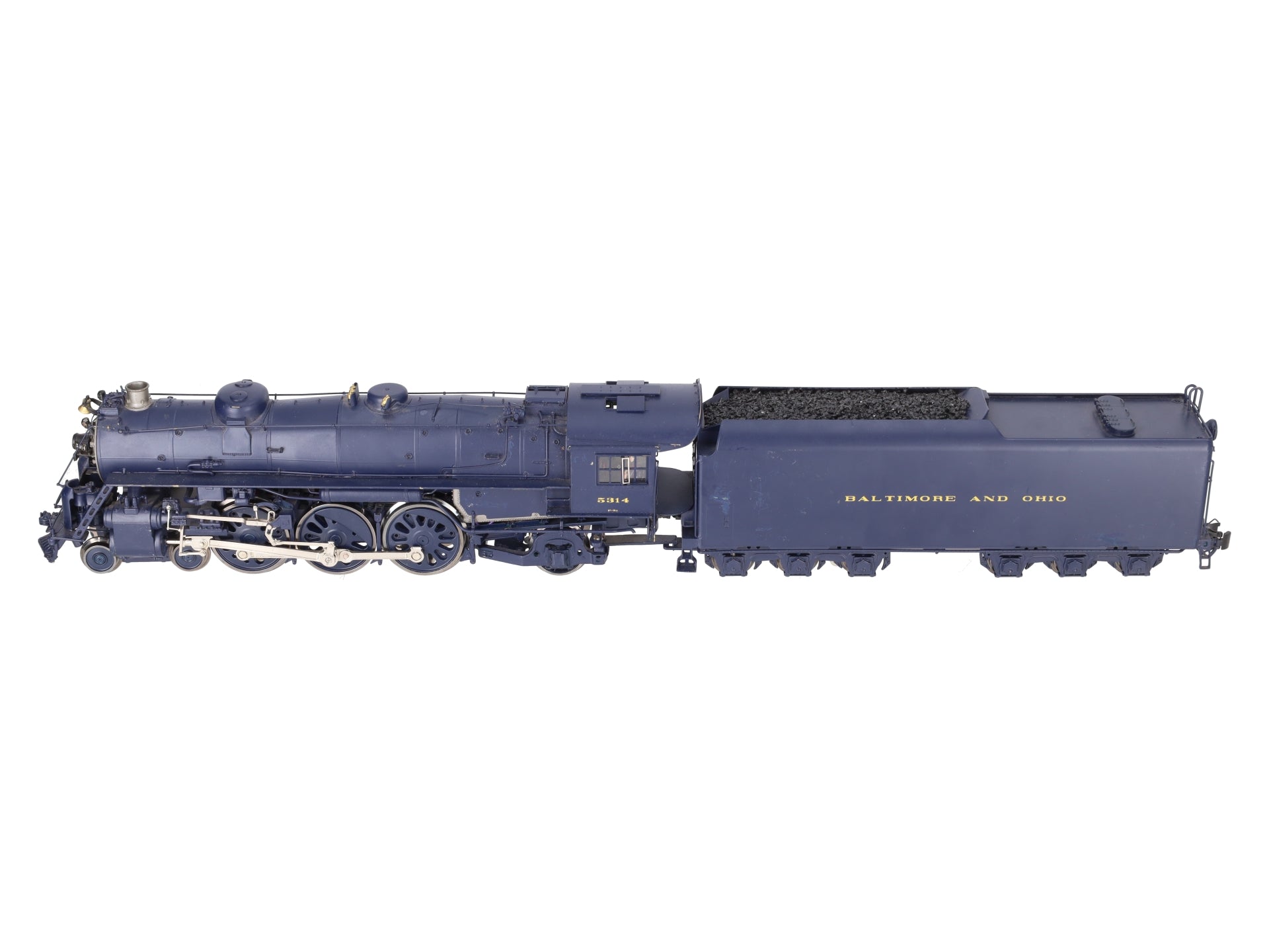 3rd Rail 5314 O BRASS B&O P-7E 4-6-2 Pacific Steam Loco & Tender - 3 Rail VG/Box