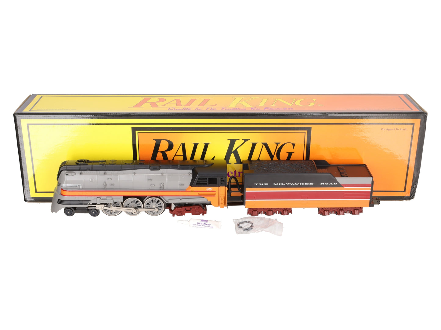 MTH 30-1127 Hiawatha Hudson Steam Locomotive #100 EX/Box