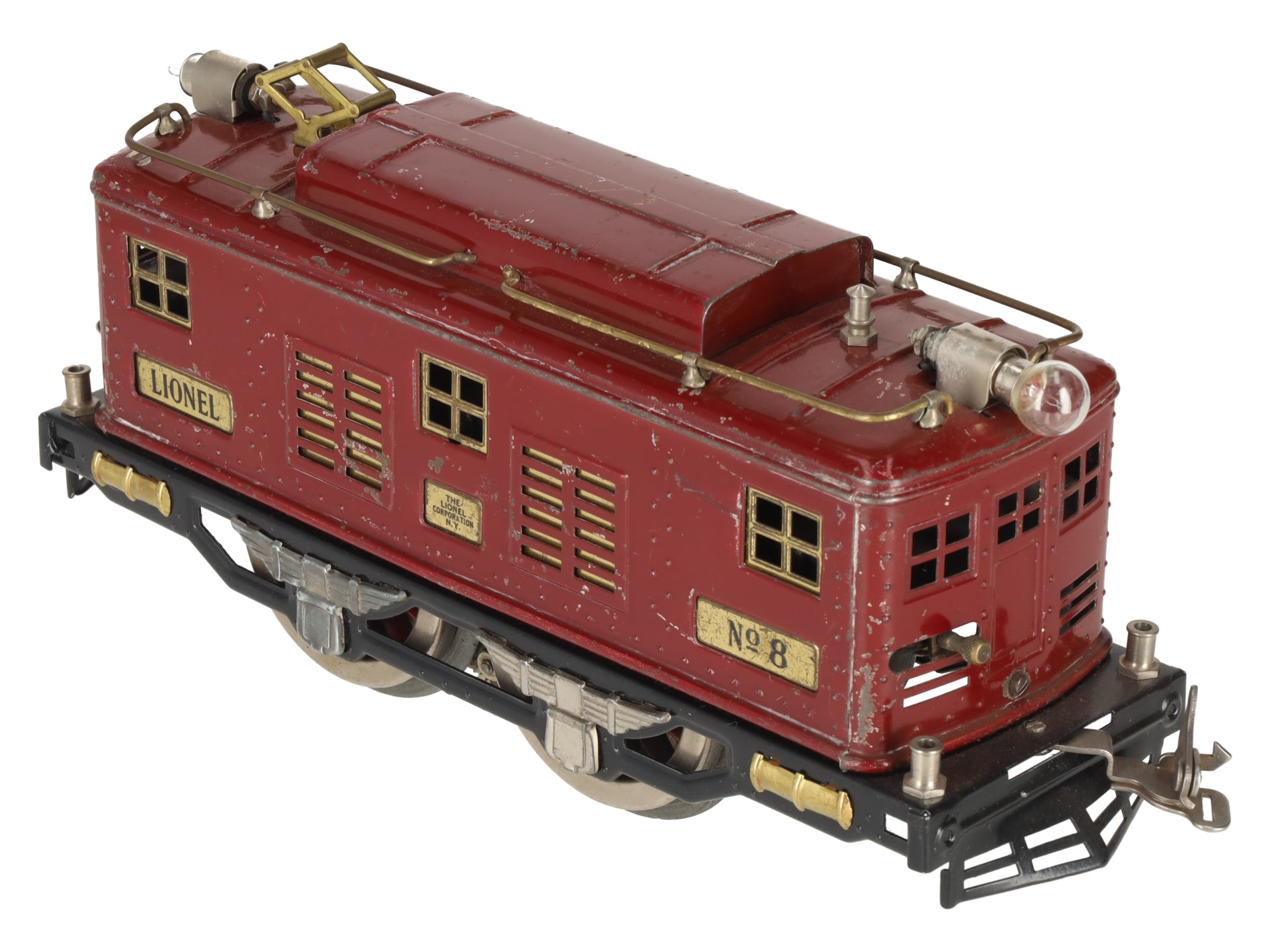 Lionel 8 Vintage Standard Gauge Prewar 0-4-0 Powered Electric Locomotive VG