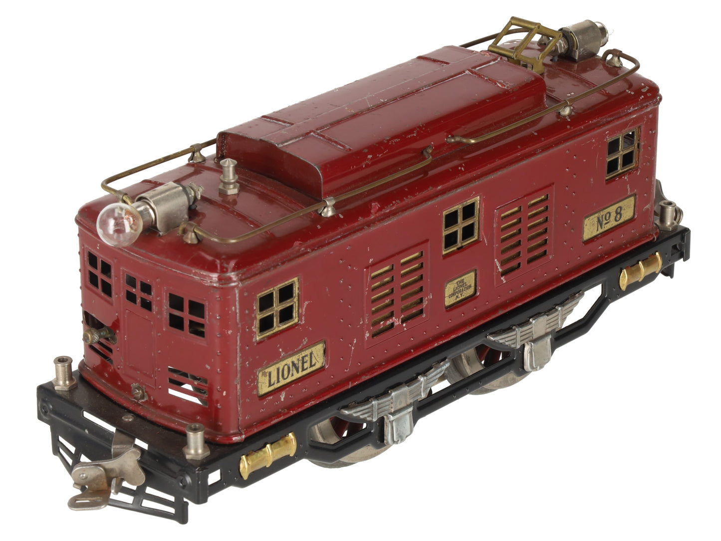 Lionel 8 Vintage Standard Gauge Prewar 0-4-0 Powered Electric Locomotive VG