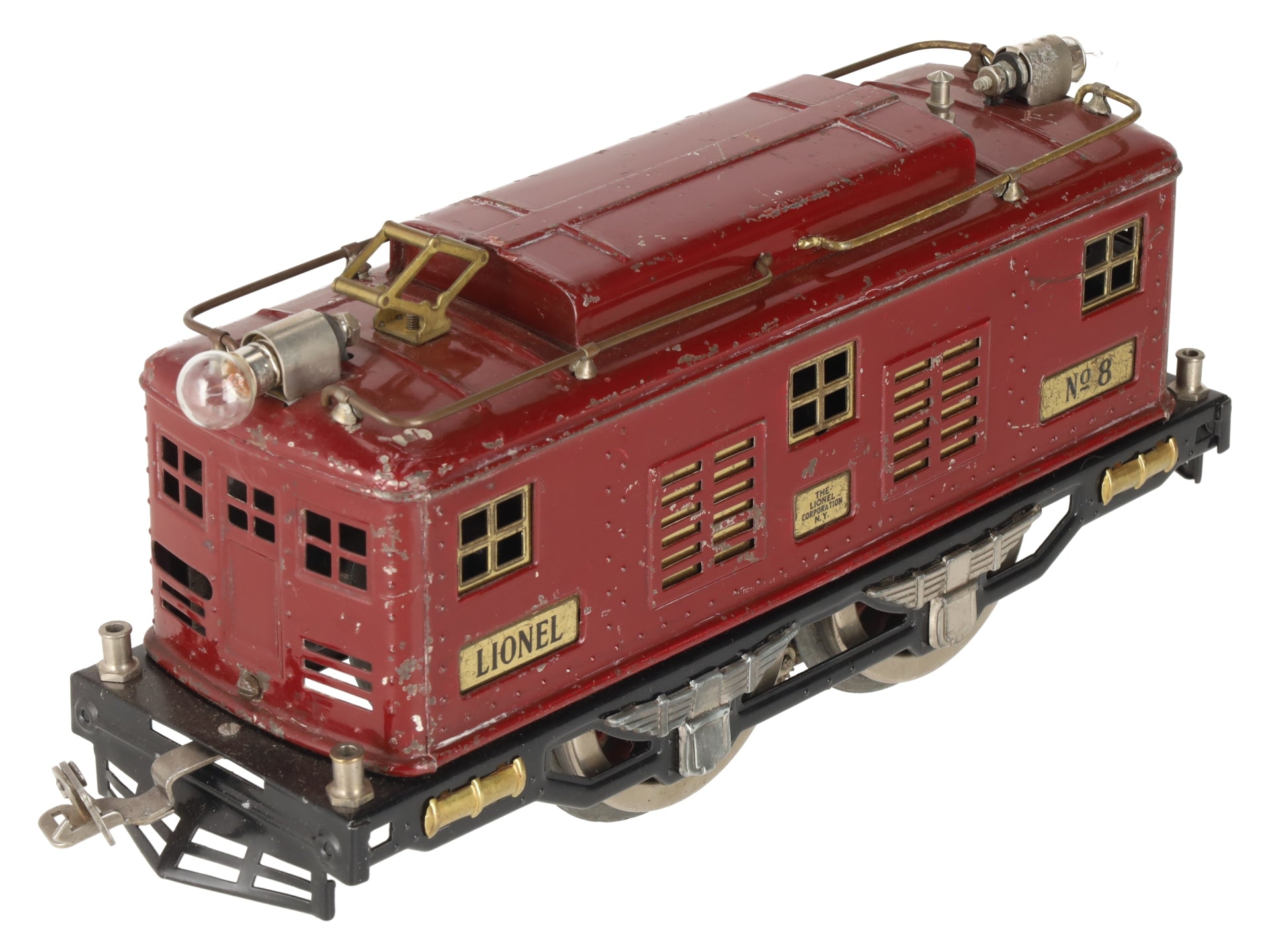 Lionel 8 Vintage Standard Gauge Prewar 0-4-0 Powered Electric Locomotive VG