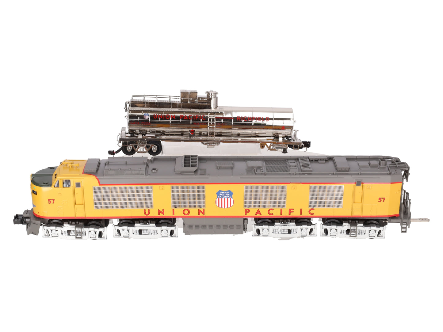MTH 20-2261-1 O Union Pacific Propane Turbine Engine Set w/PS2 #57 VG/Box