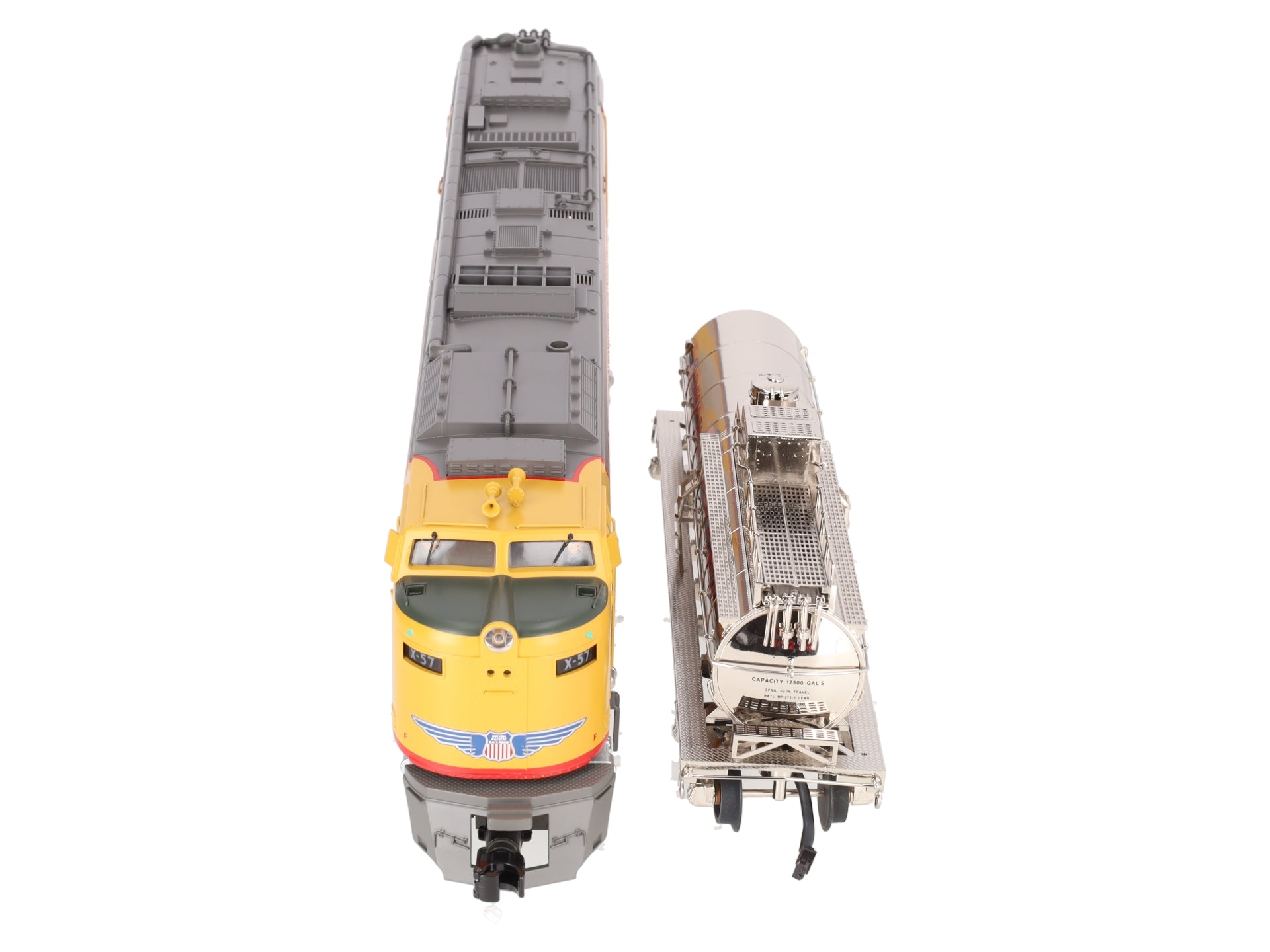 MTH 20-2261-1 O Union Pacific Propane Turbine Engine Set w/PS2 #57 VG/Box