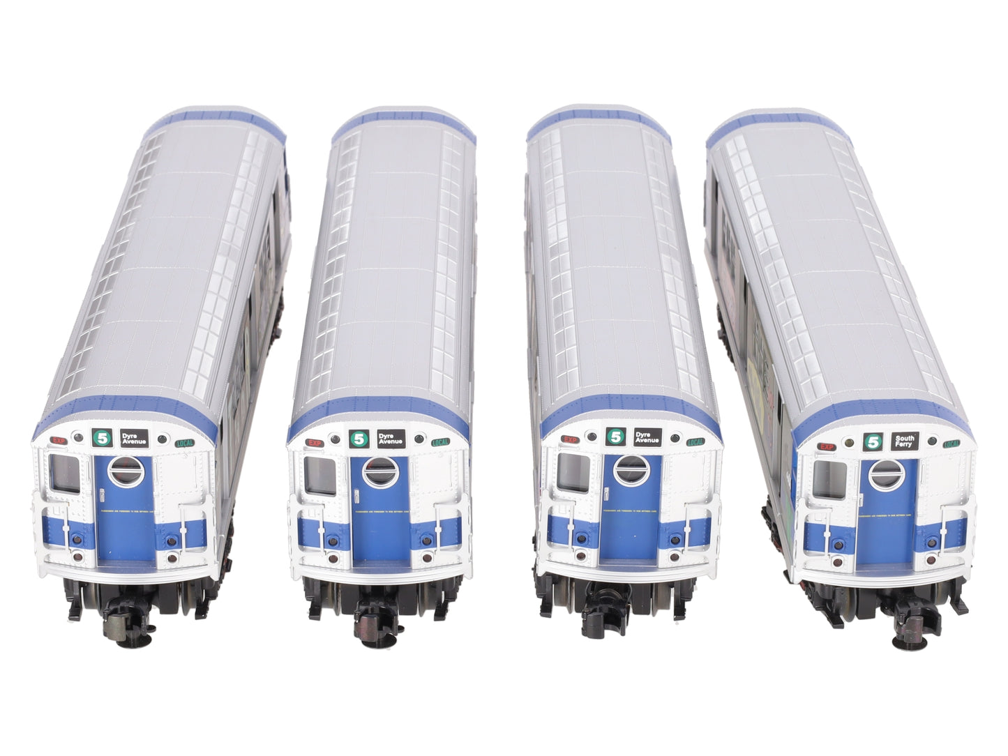 MTH 30-2391-0 O MTA - Graffiti R-17 Subway Set with Loco-Sound (Set of 4) VG/Box