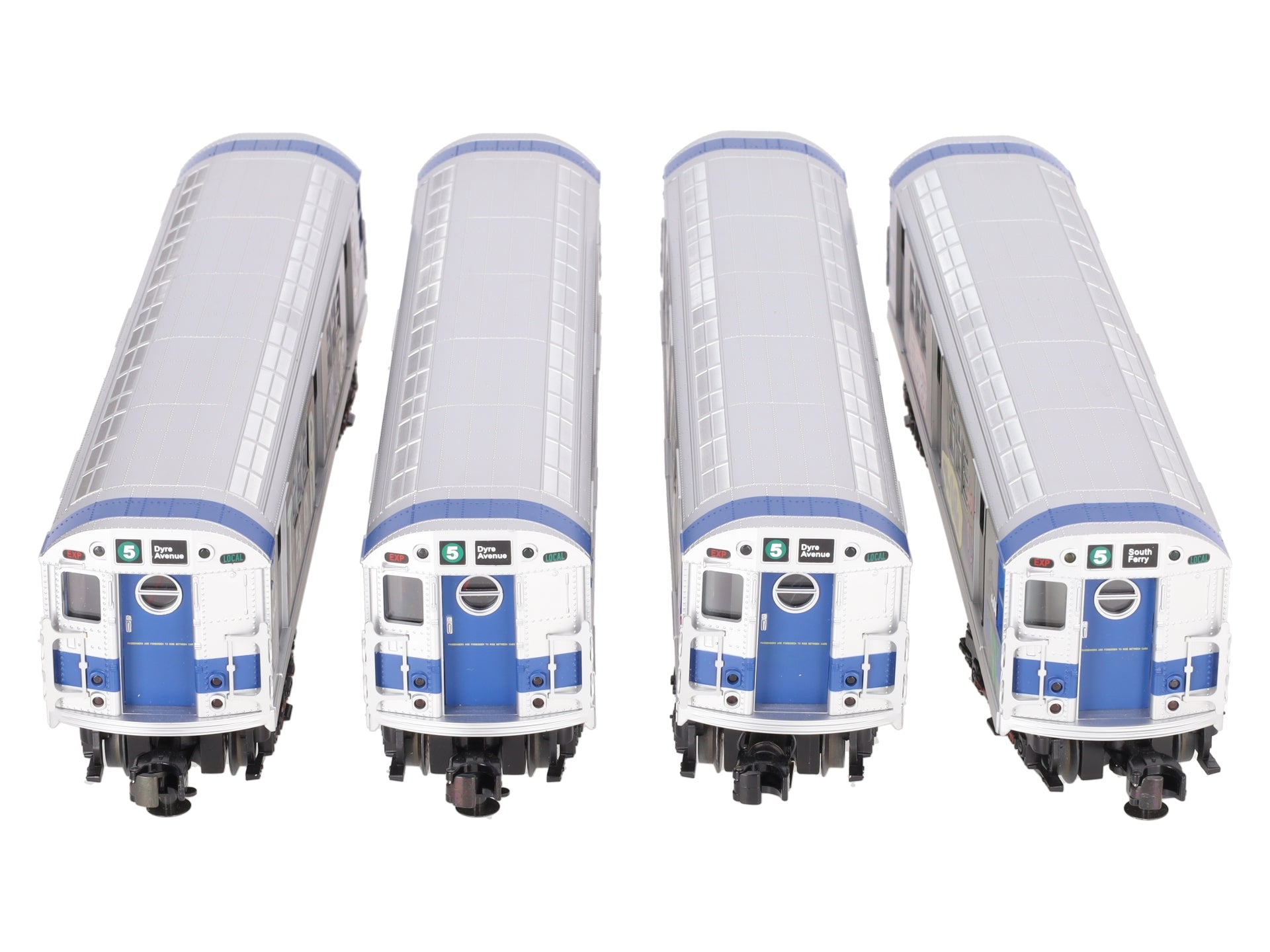 MTH 30-2391-0 O MTA - Graffiti R-17 Subway Set with Loco-Sound (Set of 4) VG/Box