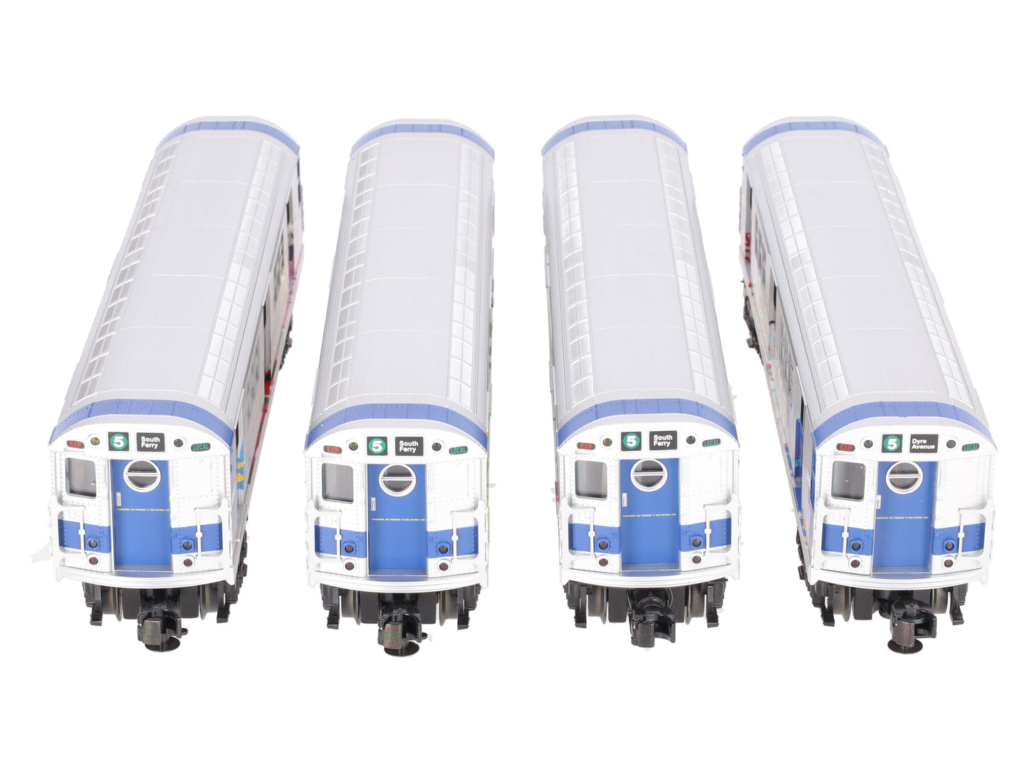 MTH 30-2391-0 O MTA - Graffiti R-17 Subway Set with Loco-Sound (Set of 4) VG/Box