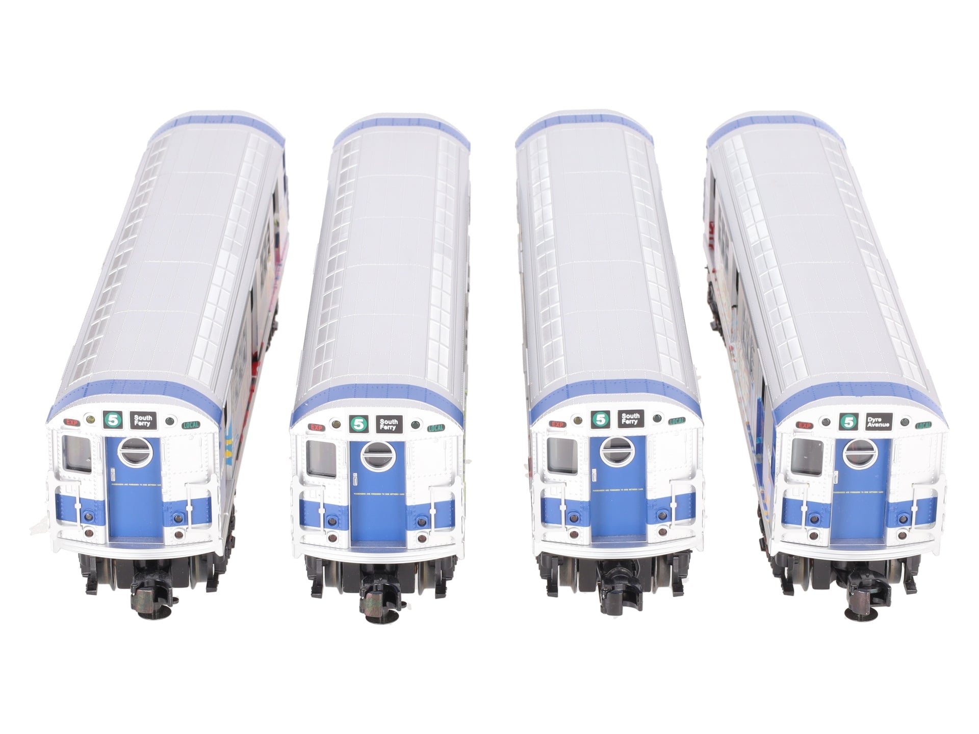 MTH 30-2391-0 O MTA - Graffiti R-17 Subway Set with Loco-Sound (Set of 4) VG/Box