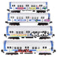 MTH 30-2391-0 O MTA - Graffiti R-17 Subway Set with Loco-Sound (Set of 4) VG/Box