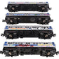 MTH 30-2391-0 O MTA - Graffiti R-17 Subway Set with Loco-Sound (Set of 4) VG/Box