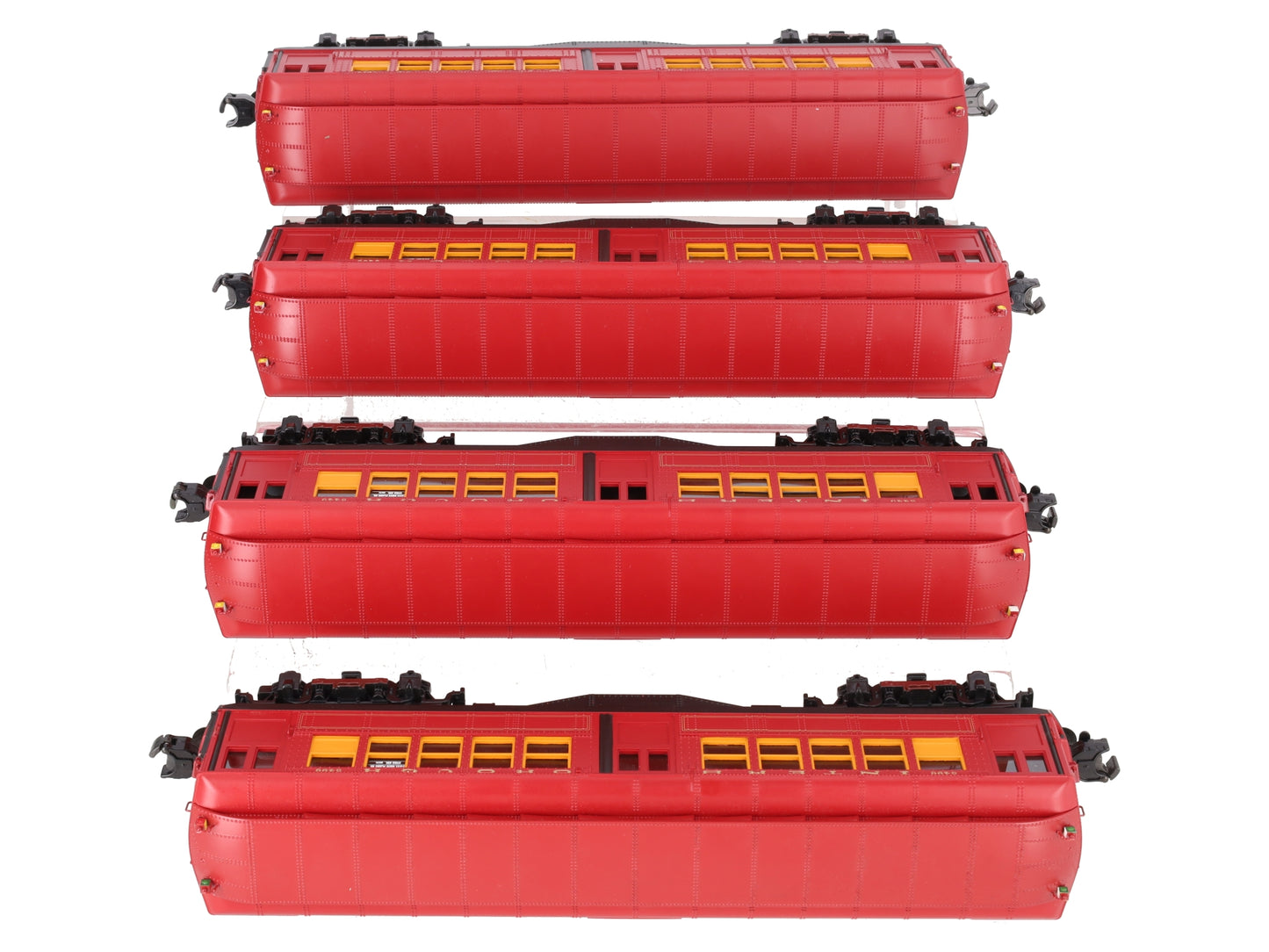 MTH 30-2448-1 O Metropolitan LO-V Subway Set w/Proto-Sound 2.0 (Set of 4) VG/Box