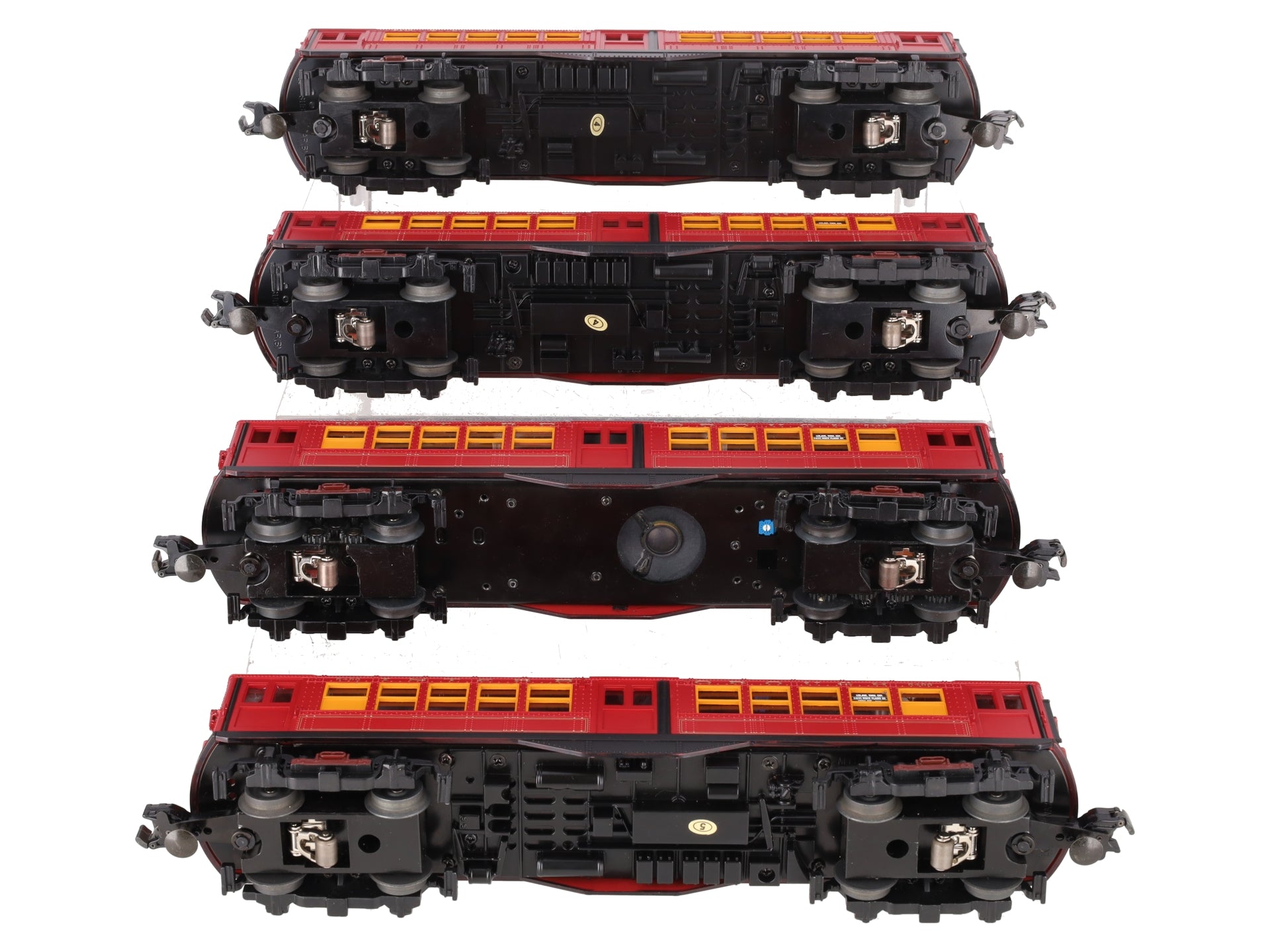 MTH 30-2448-1 O Metropolitan LO-V Subway Set w/Proto-Sound 2.0 (Set of 4) VG/Box