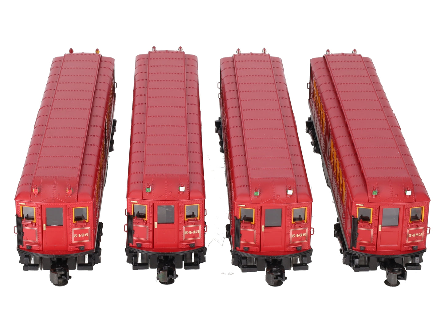 MTH 30-2448-1 O Metropolitan LO-V Subway Set w/Proto-Sound 2.0 (Set of 4) VG/Box