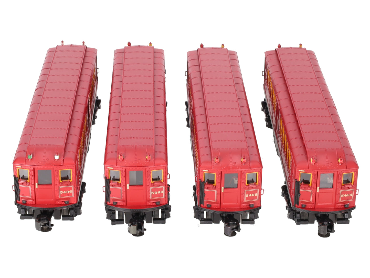 MTH 30-2448-1 O Metropolitan LO-V Subway Set w/Proto-Sound 2.0 (Set of 4) VG/Box