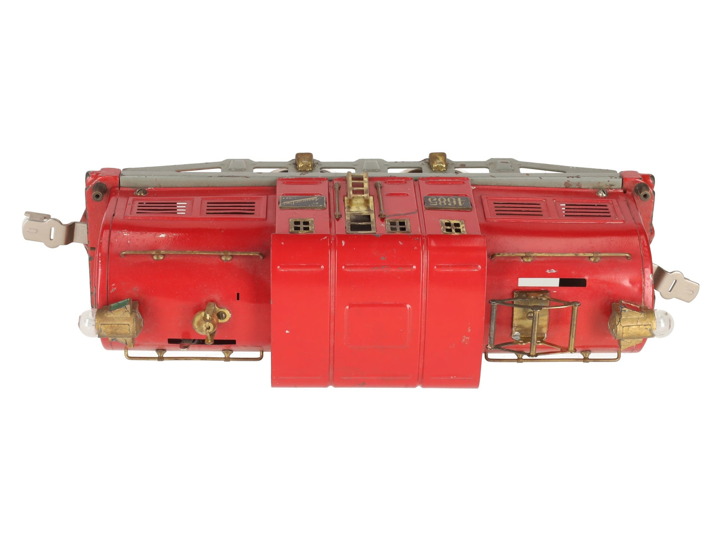 American Flyer 4685 Std Gauge Vintage 0-4-0 Red Engine Electric Locomotive VG