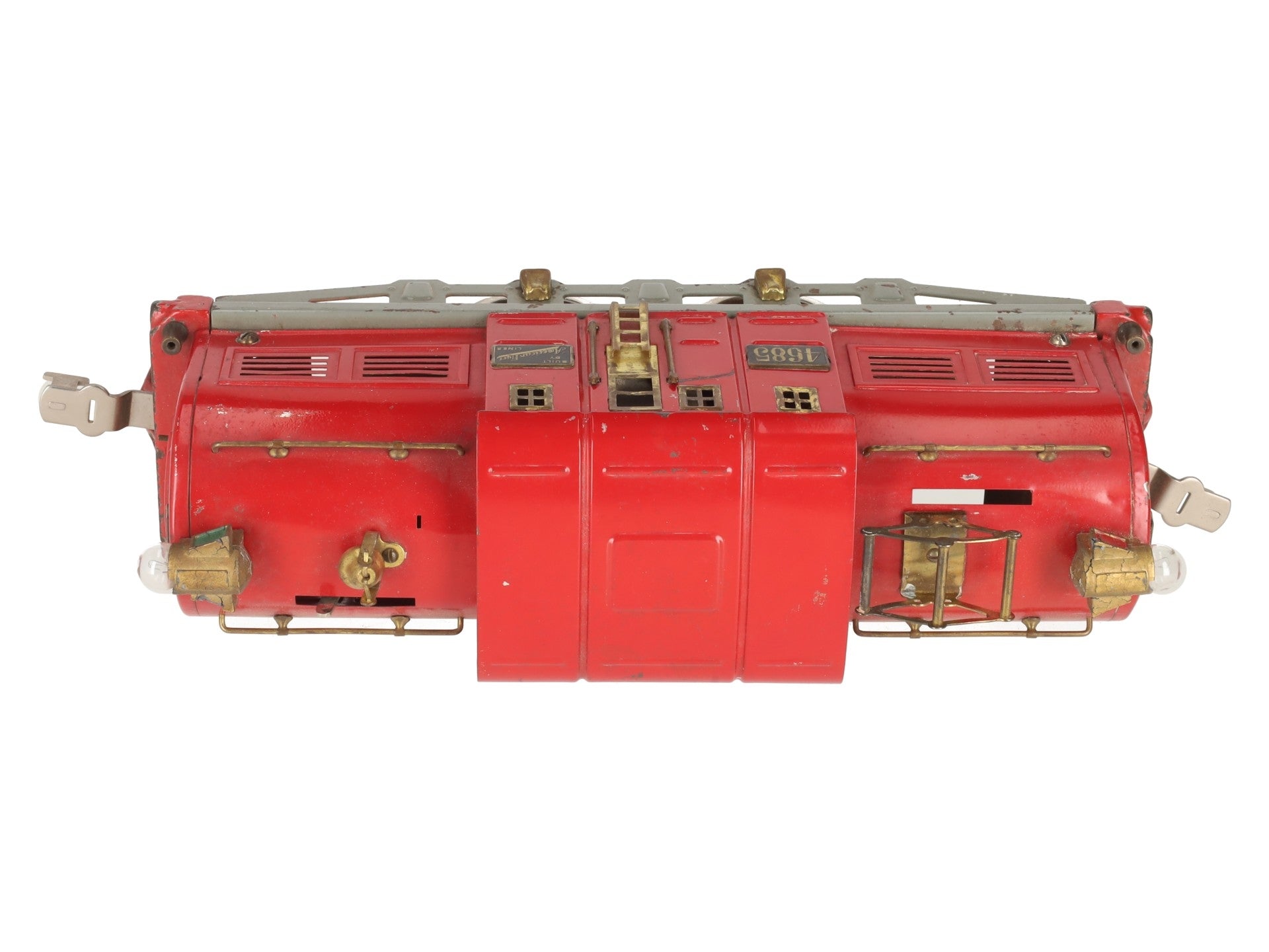 American Flyer 4685 Std Gauge Vintage 0-4-0 Red Engine Electric Locomotive VG