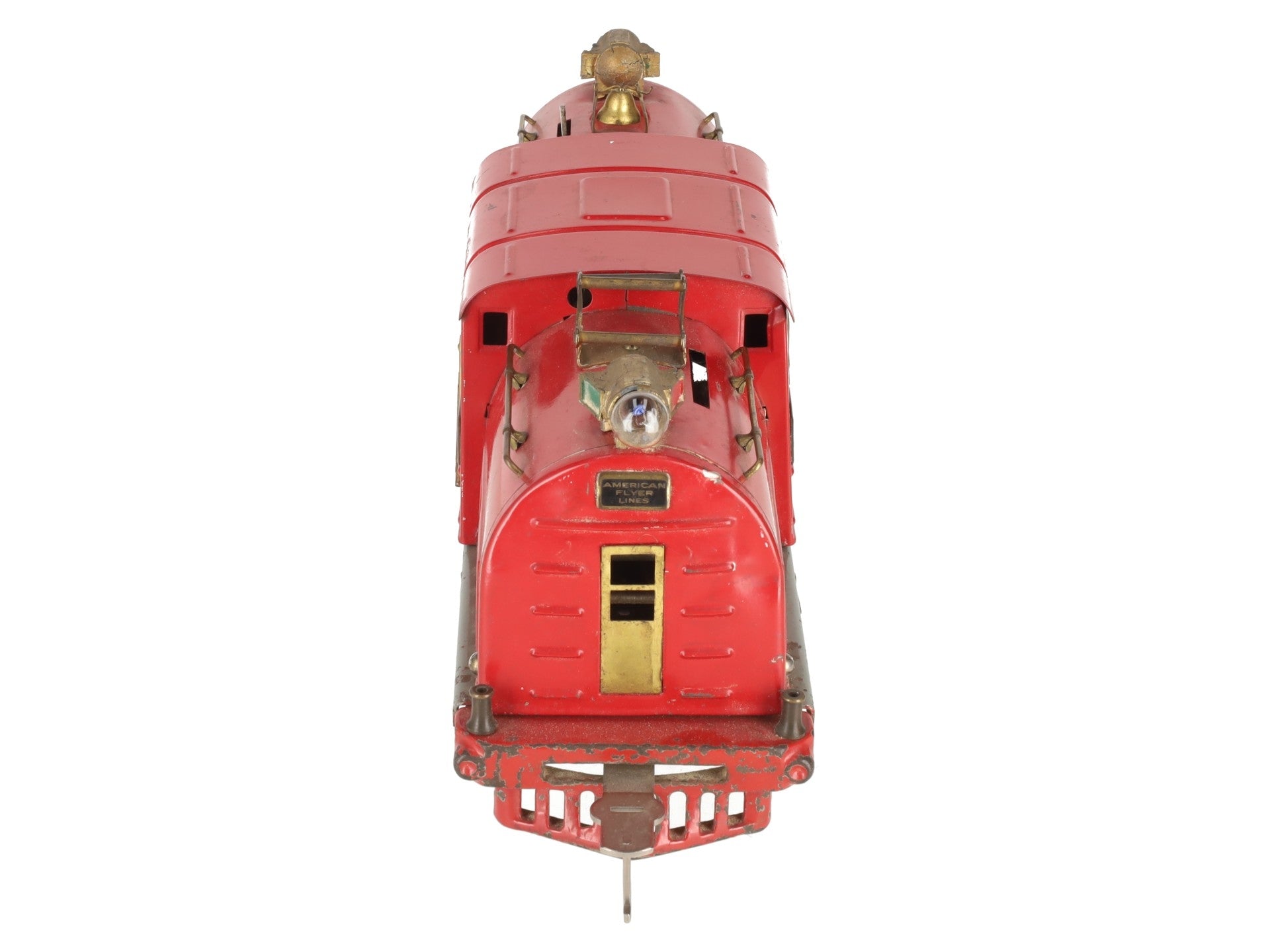 American Flyer 4685 Std Gauge Vintage 0-4-0 Red Engine Electric Locomotive VG
