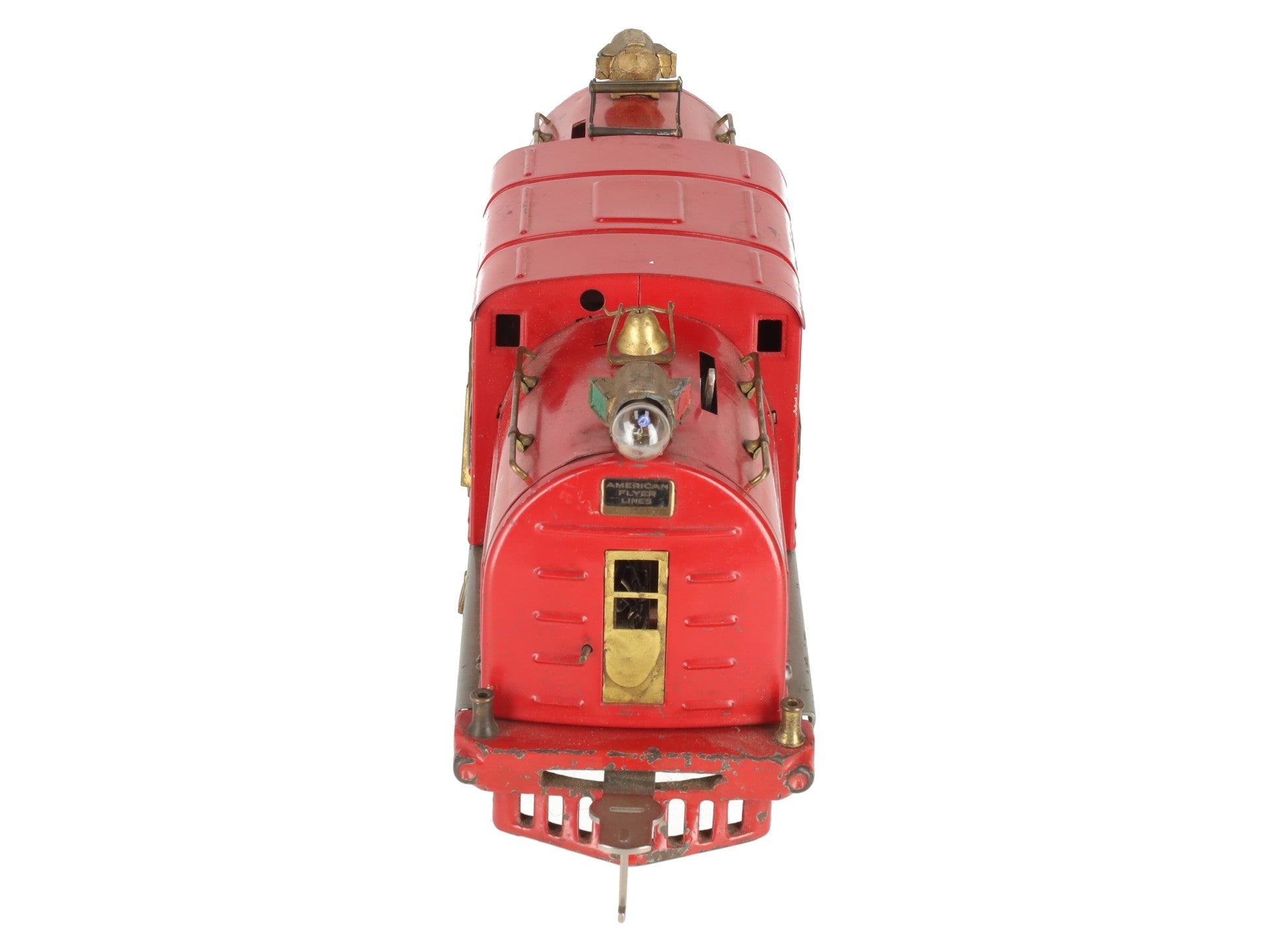 American Flyer 4685 Std Gauge Vintage 0-4-0 Red Engine Electric Locomotive VG
