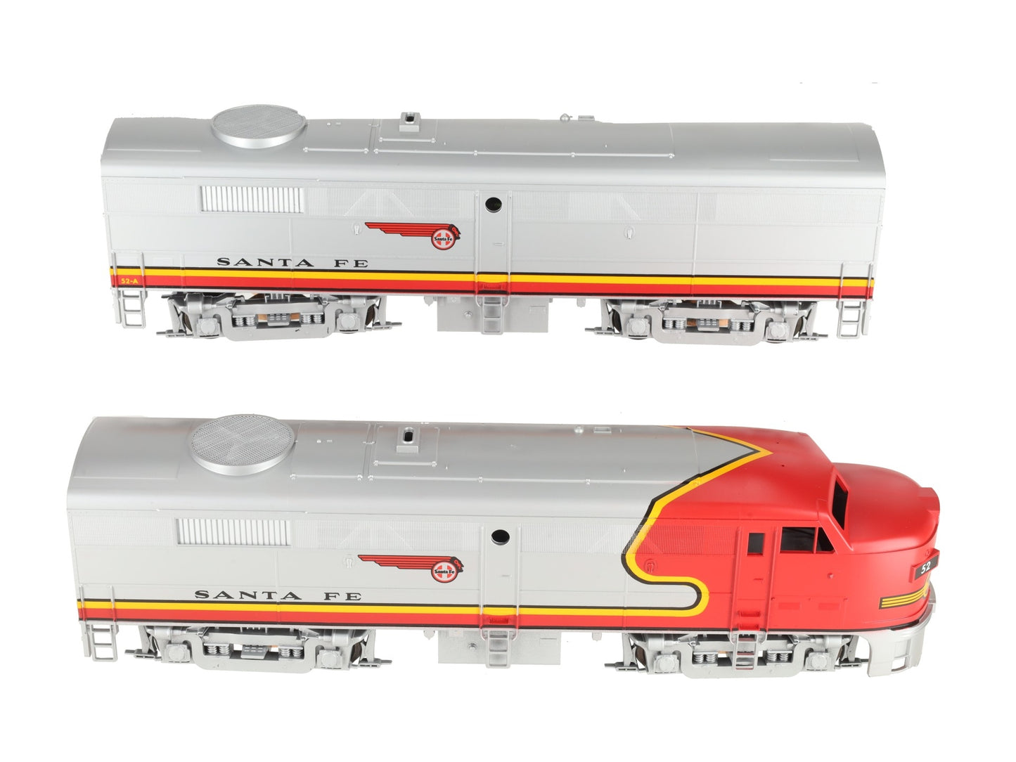 Weaver 52 O Santa Fe FA-2 AB Diesel Locomotive #52 - 3 Rail VG/Box