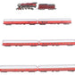 Con-Cor Gulf, Mobile & Ohio "Rebel" N Gauge Steam Passenger Train Set/Box