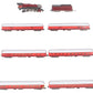 Con-Cor Gulf, Mobile & Ohio "Rebel" N Gauge Steam Passenger Train Set/Box