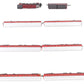 Con-Cor Gulf, Mobile & Ohio "Rebel" N Gauge Steam Passenger Train Set/Box
