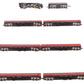 Con-Cor Gulf, Mobile & Ohio "Rebel" N Gauge Steam Passenger Train Set/Box