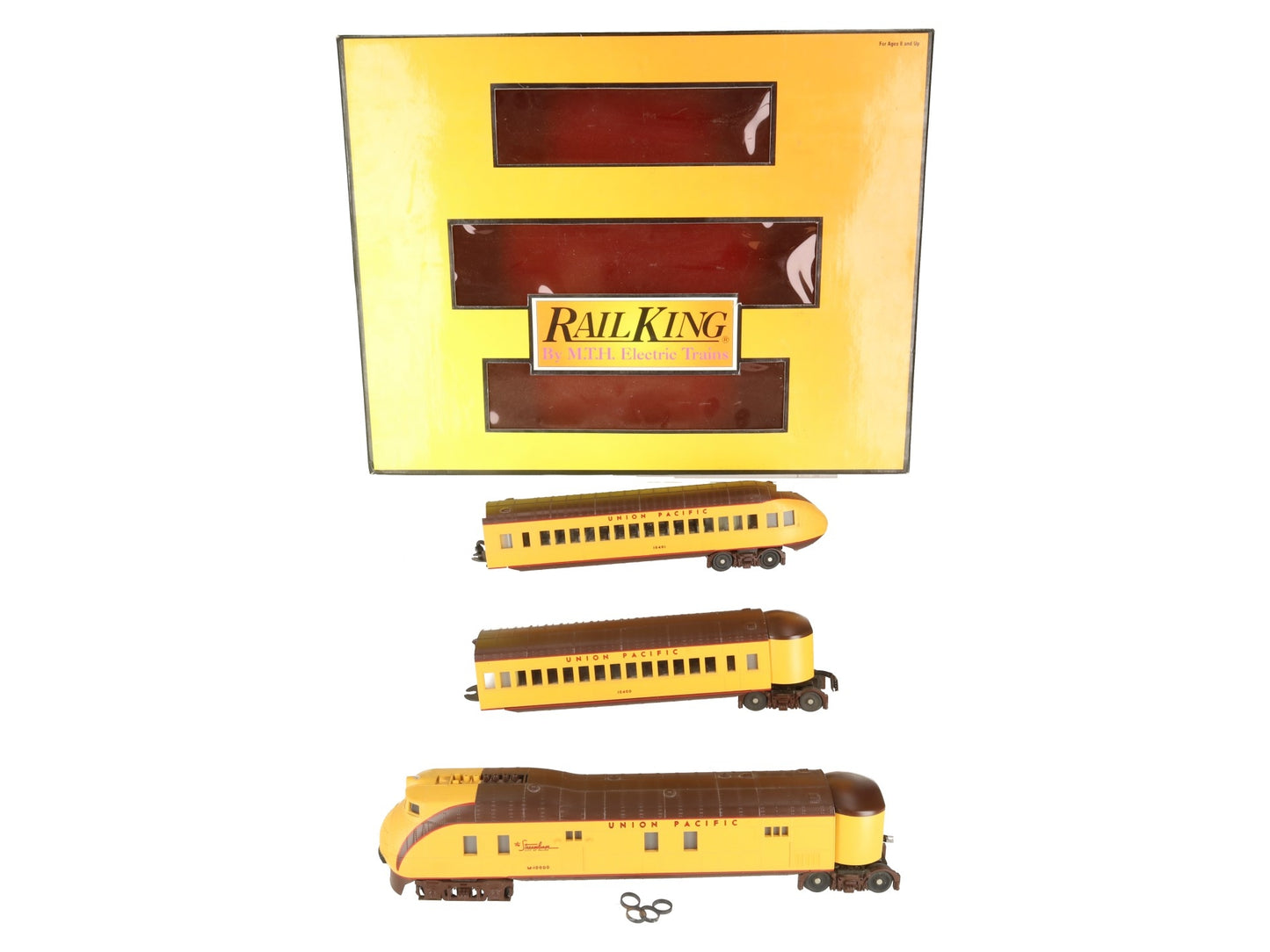 MTH 30-2197-0 Union Pacific M10000 Diesel Passenger Set w/LocoSound (Set of 3) EX/Box