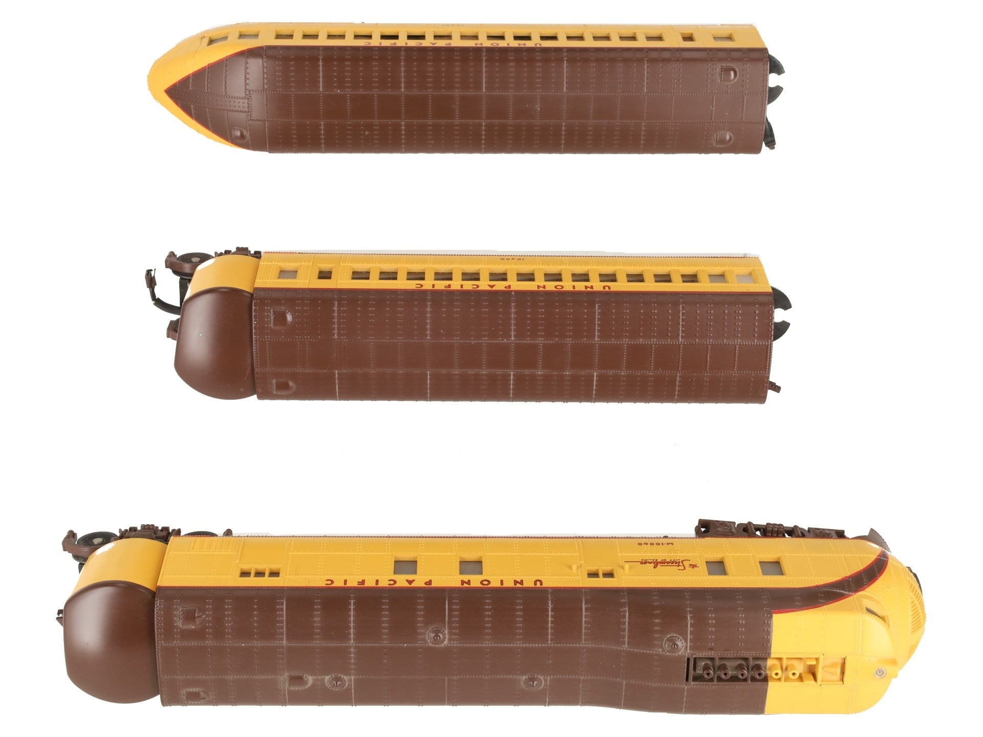 MTH 30-2197-0 Union Pacific M10000 Diesel Passenger Set w/LocoSound (Set of 3) EX/Box