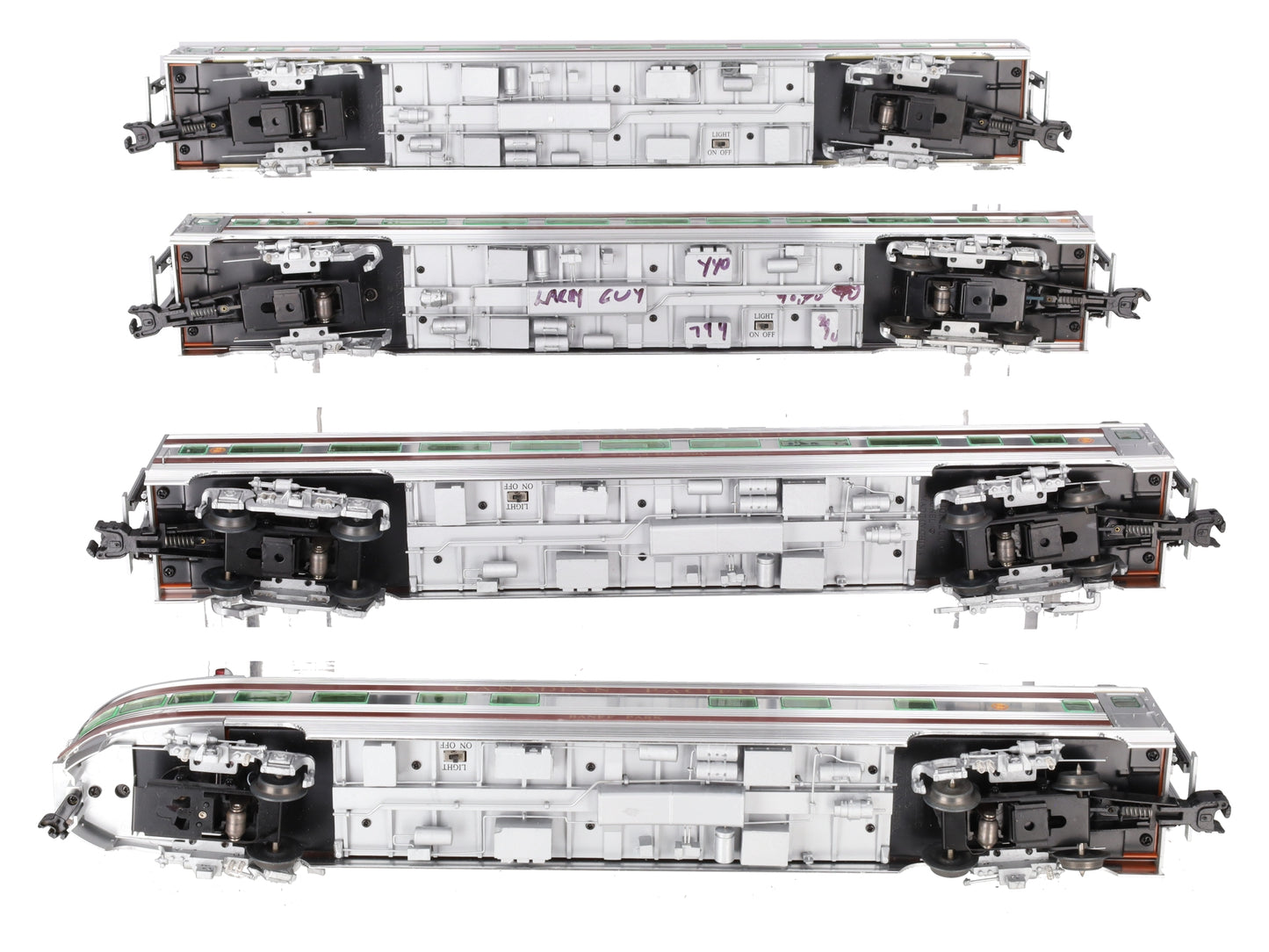 Lionel 6-25600 Canadian Pacific 18" Aluminum 4-Car Passenger Set/Box