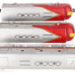 Lionel 6-14588 O Santa Fe F3 ABA Diesel Locomotive Set EX/Box