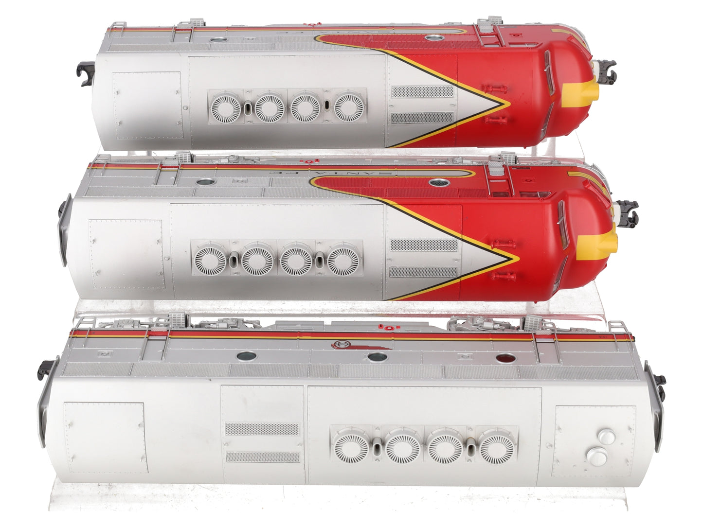 Lionel 6-14588 O Santa Fe F3 ABA Diesel Locomotive Set EX/Box