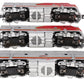Lionel 6-14588 O Santa Fe F3 ABA Diesel Locomotive Set EX/Box