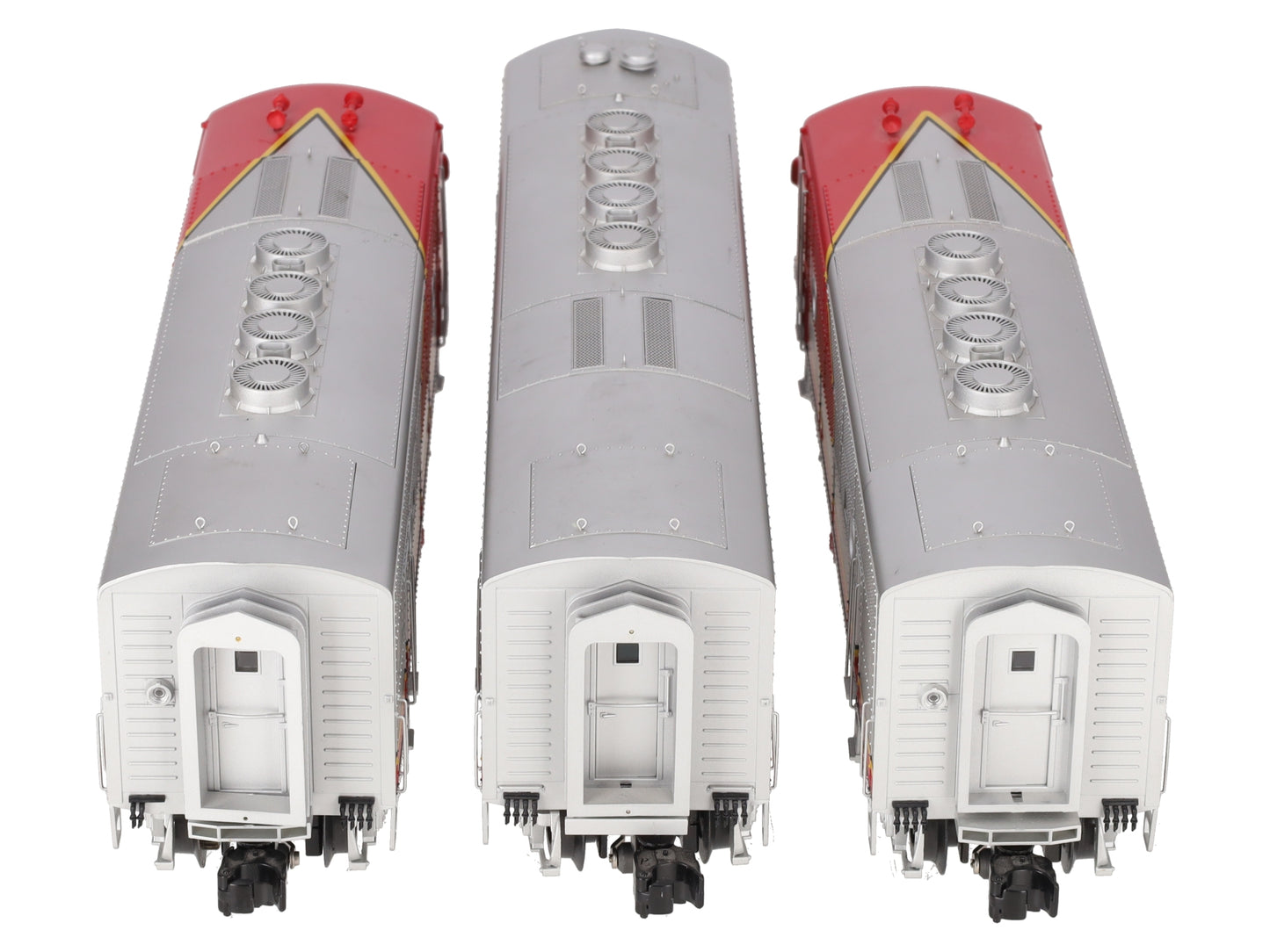 Lionel 6-14588 O Santa Fe F3 ABA Diesel Locomotive Set EX/Box