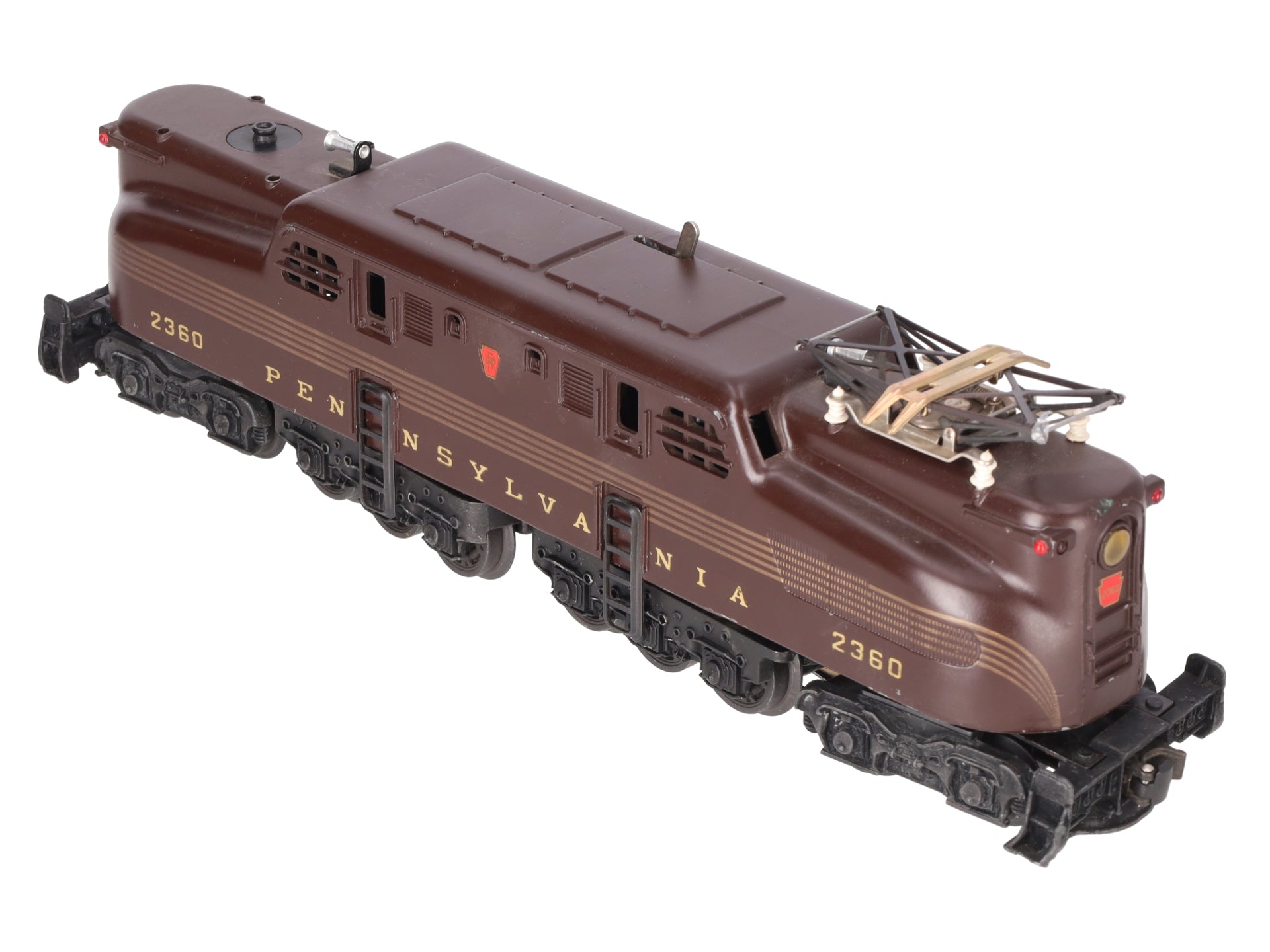 Lionel 2360 Vintage O Pennsylvania 5-Stripe Tuscan GG-1 Electric Locomotive