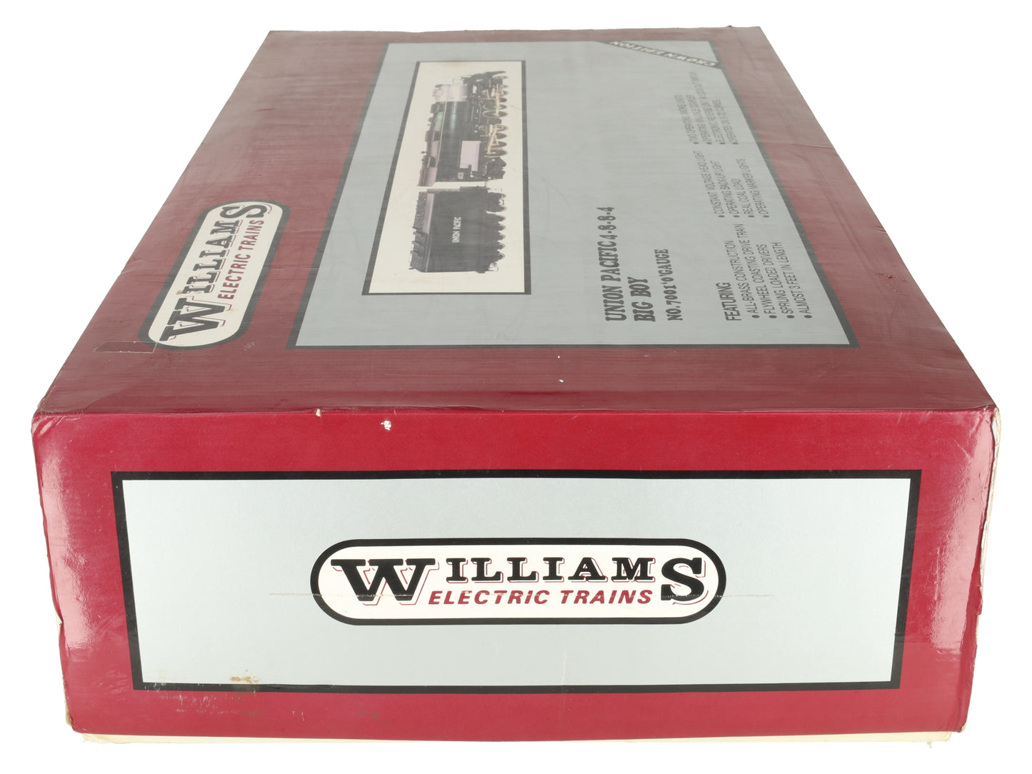 Williams 7001 O BRASS UP 4-8-8-4 Big Boy Steam Locomotive #4020 -Modified VG/Box