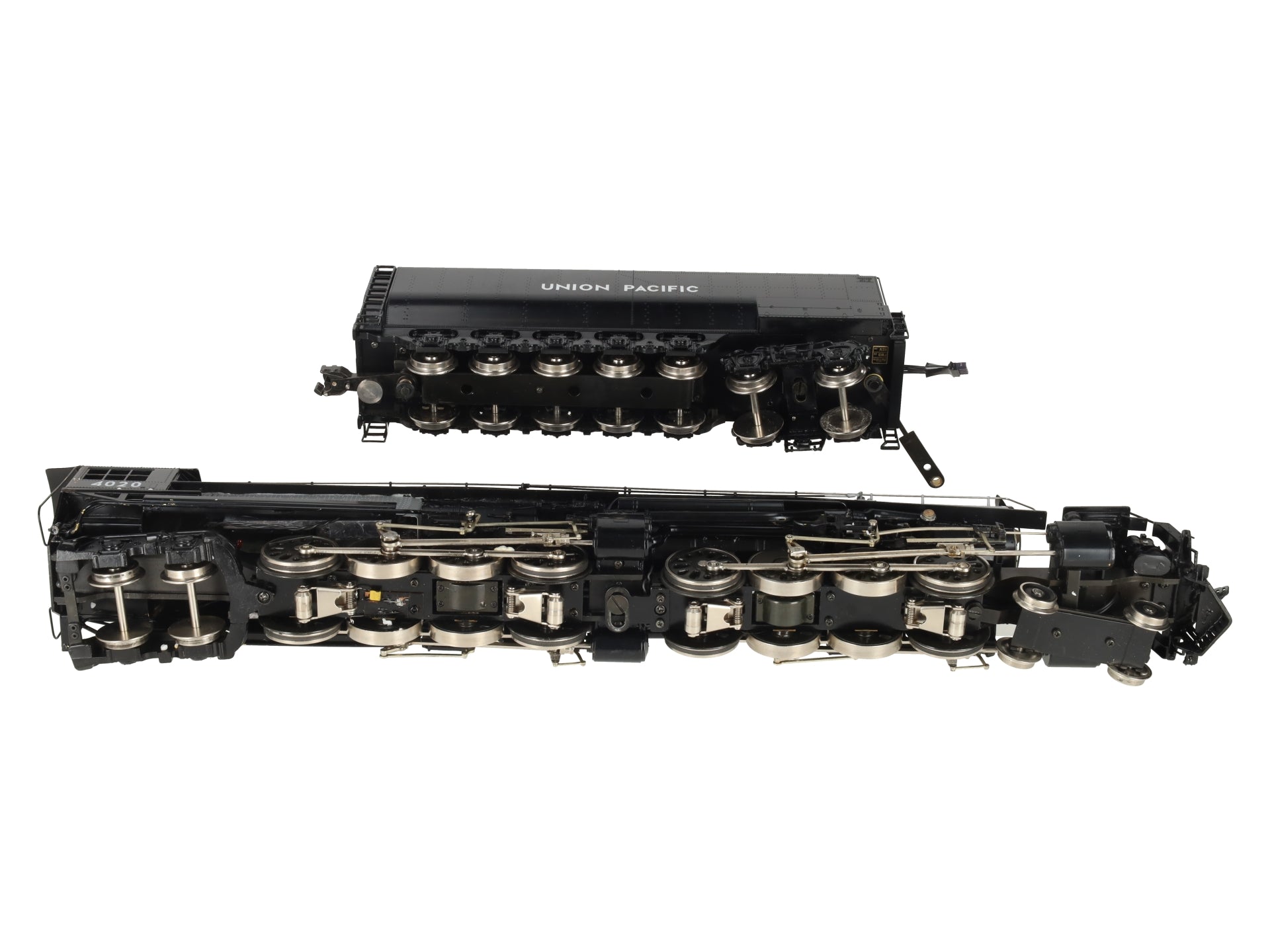 Williams 7001 O BRASS UP 4-8-8-4 Big Boy Steam Locomotive #4020 -Modified VG/Box