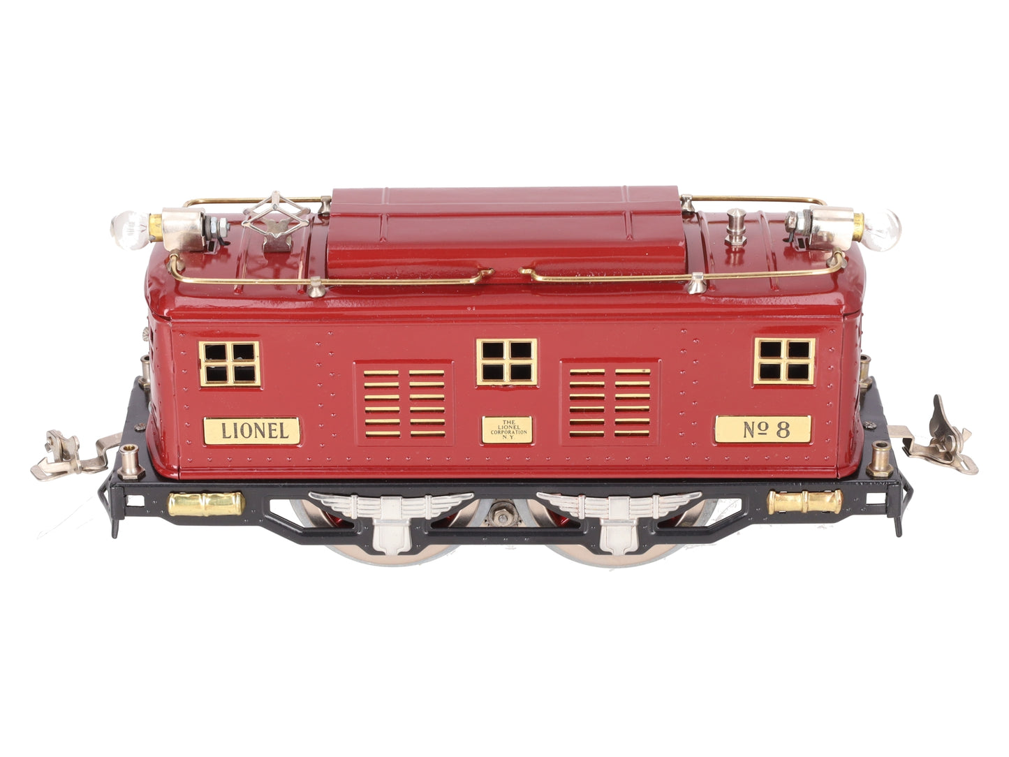 Lionel 8 Vintage Std. Gauge Prewar 0-4-0 Powered Electric Locomotive -Restored