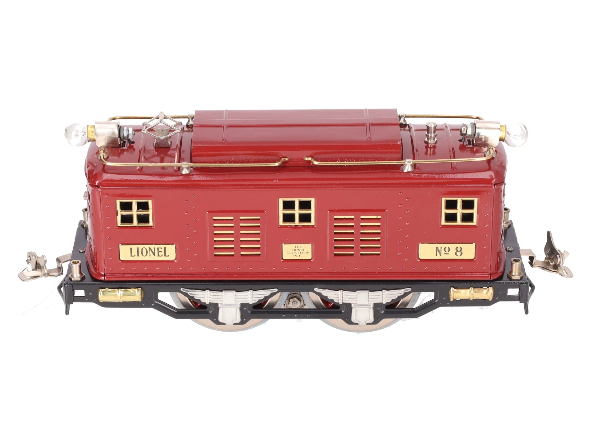 Lionel 8 Vintage Std. Gauge Prewar 0-4-0 Powered Electric Locomotive -Restored