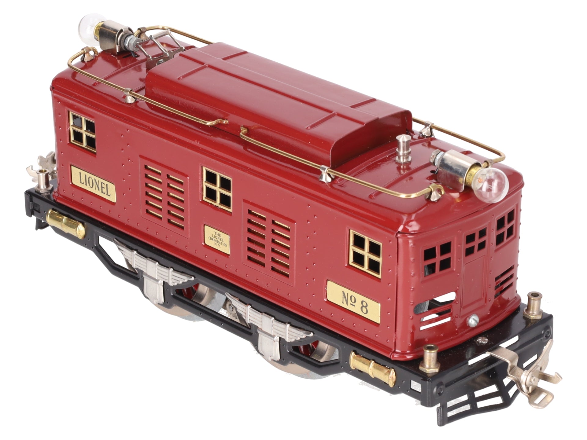 Lionel 8 Vintage Std. Gauge Prewar 0-4-0 Powered Electric Locomotive -Restored