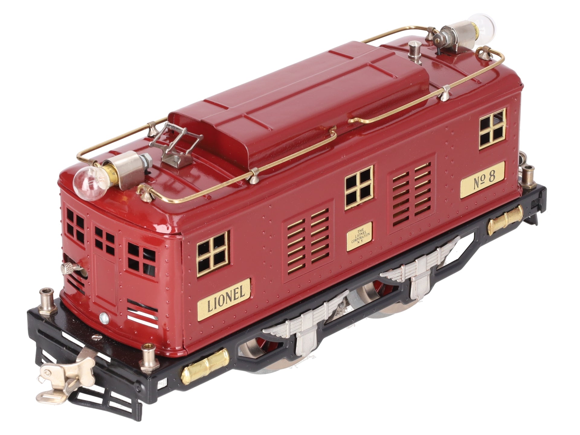 Lionel 8 Vintage Std. Gauge Prewar 0-4-0 Powered Electric Locomotive -Restored