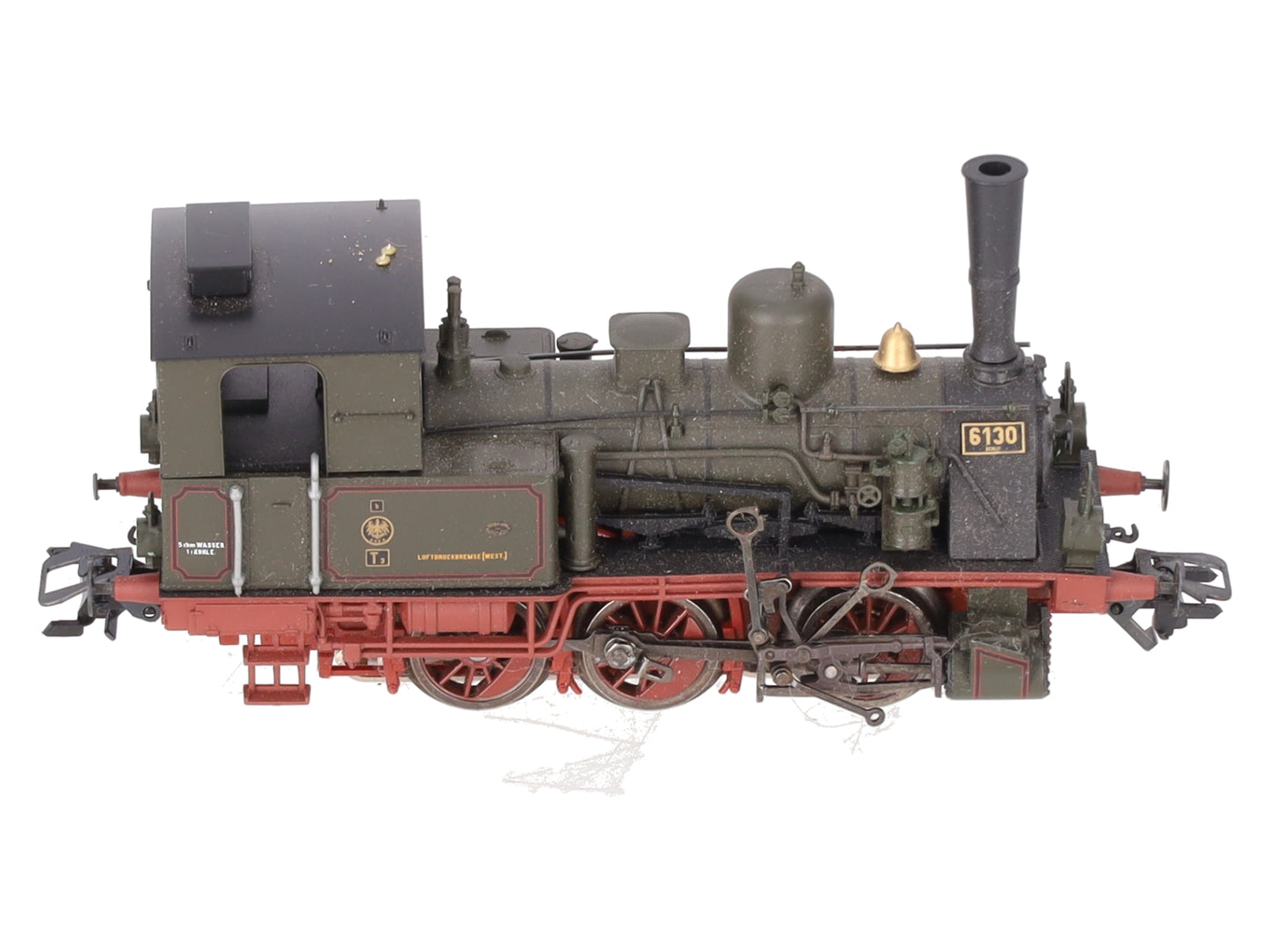 Marklin 37141 HO Scale KPEV Epoche I T3 Steam Locomotive #6130 EX/Box