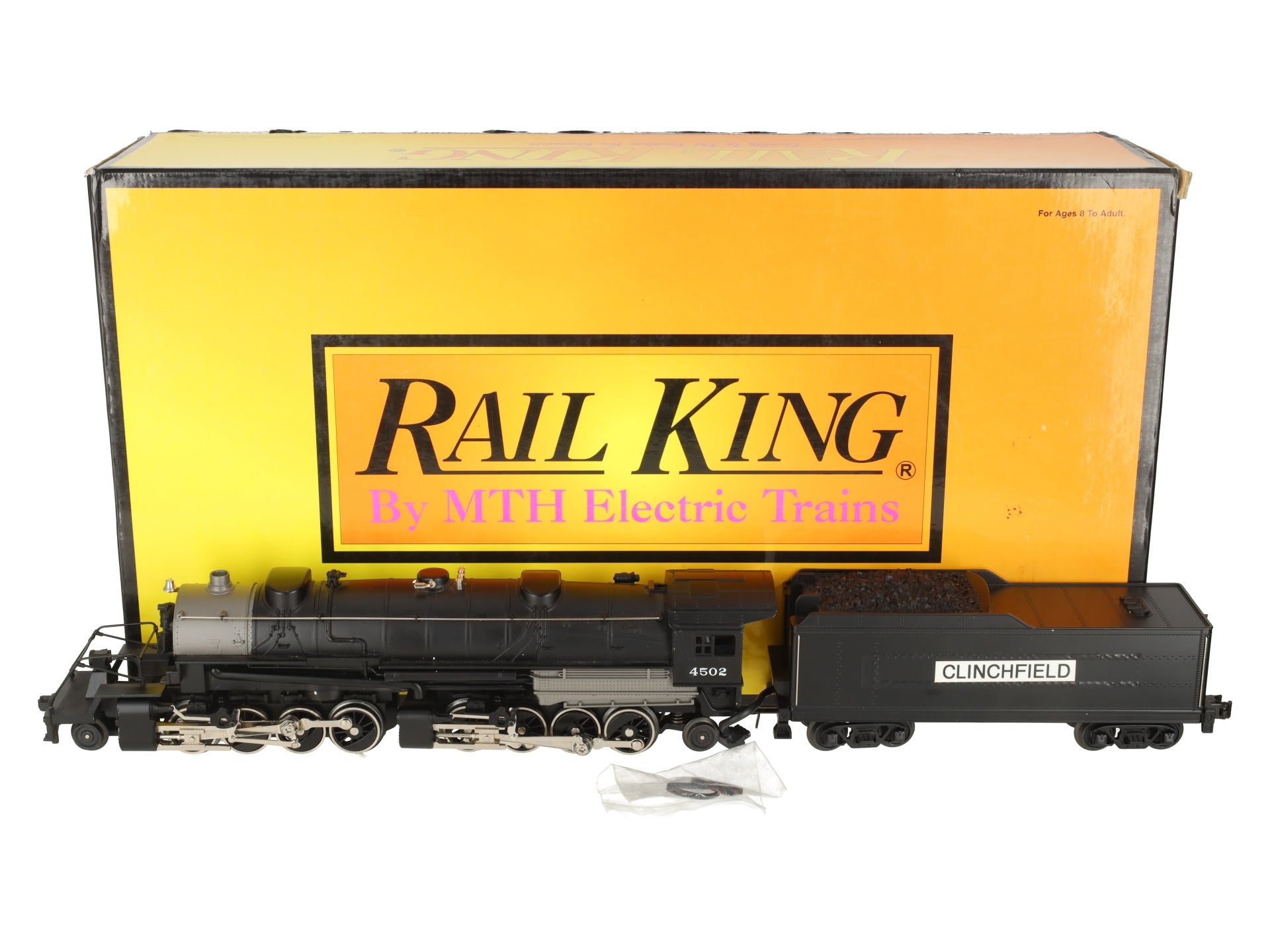 MTH 30-1157-1 O Gauge NP 2-8-8-2 Mallet Steam Locomotive & Tender #4502 w/PS1 EX/Box